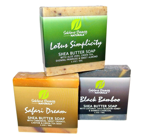 Fresh LEMON CINNAMON Soaps (2 Bars) Sold Together