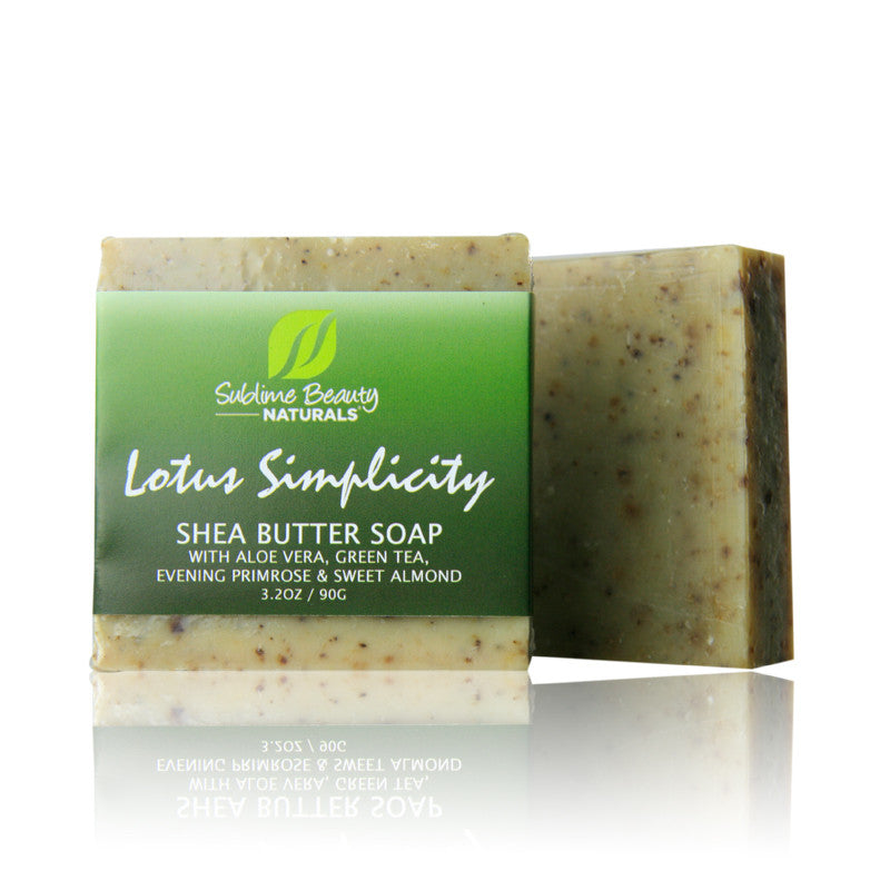 Three Exotic Shea Butter & Essential Oil Soaps (1.2 oz each)