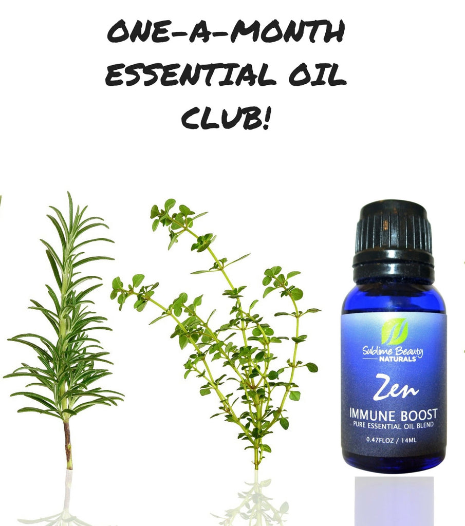 ONE-A-MONTH ESSENTIAL OIL CLUB