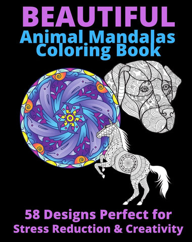 In the Garden Mandala Coloring Book