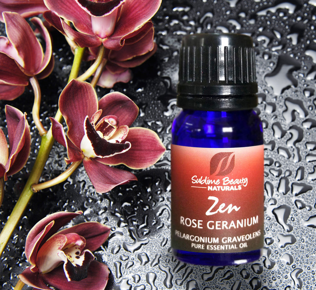 Zen ROSE GERANIUM ESSENTIAL OIL