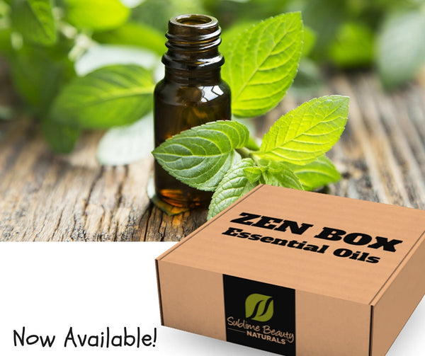 ZEN BOX, Monthly Essential Oils, Now Available
