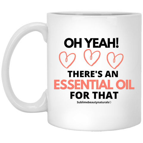 Keep Calm and Smell the Essential Oils Mug
