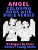ON AMAZON ONLY Angels Coloring Book with Bible Verses