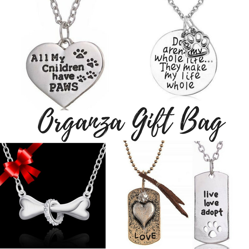 Dog Lovers Set of 5 Necklaces in Gift Bag