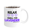 Relax and Smell the Lavender Mug